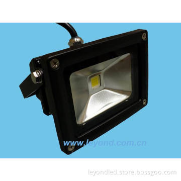 black housing led flood light 10w